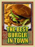 The Best Burger in Town-Cathy Cute-Giclee Print