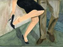27.09.09 - They Danced So Hard She Had to Take Her Shoes Off, 2009-Cathy Lomax-Giclee Print