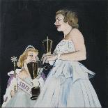 27.09.09 - They Danced So Hard She Had to Take Her Shoes Off, 2009-Cathy Lomax-Framed Giclee Print
