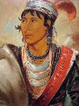 George Catlin Native America In Caucasian Dress-Catlin-Framed Art Print