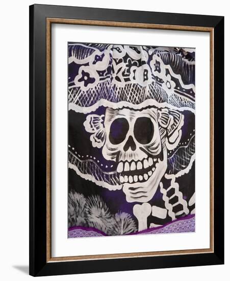 Catrina Skeleton, San Miguel De Allende, Mexico-Merrill Images-Framed Photographic Print