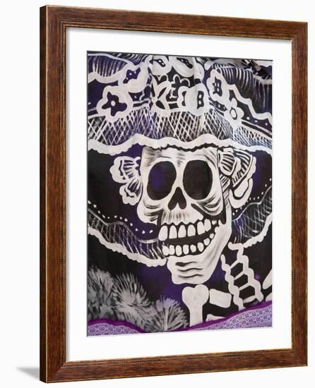 Catrina Skeleton, San Miguel De Allende, Mexico-Merrill Images-Framed Photographic Print