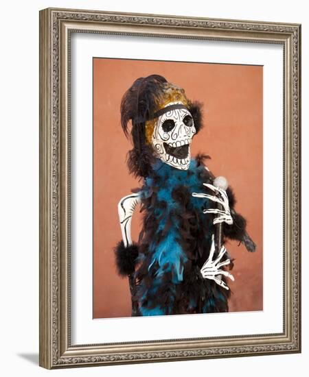 Catrina Skeleton, San Miguel De Allende, Mexico-Merrill Images-Framed Photographic Print