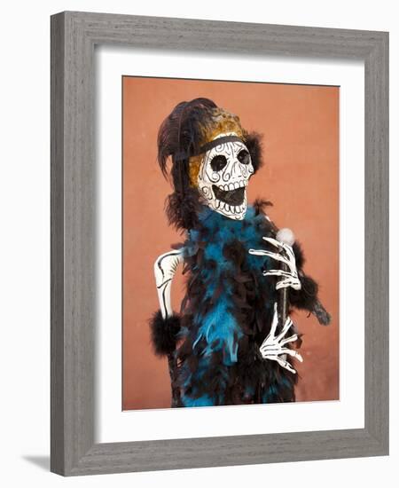 Catrina Skeleton, San Miguel De Allende, Mexico-Merrill Images-Framed Photographic Print