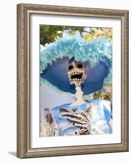 Catrina Skeleton, San Miguel De Allende, Mexico-Merrill Images-Framed Photographic Print