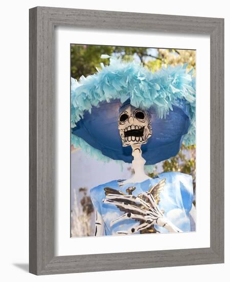 Catrina Skeleton, San Miguel De Allende, Mexico-Merrill Images-Framed Photographic Print