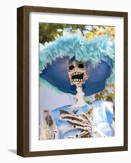 Catrina Skeleton, San Miguel De Allende, Mexico-Merrill Images-Framed Photographic Print