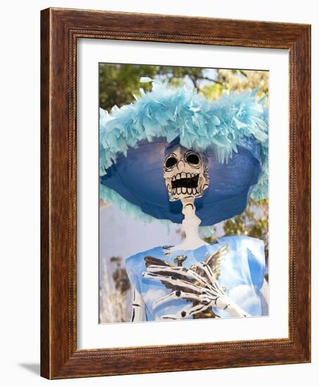 Catrina Skeleton, San Miguel De Allende, Mexico-Merrill Images-Framed Photographic Print