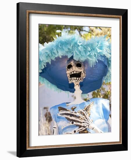 Catrina Skeleton, San Miguel De Allende, Mexico-Merrill Images-Framed Photographic Print