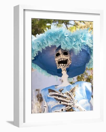 Catrina Skeleton, San Miguel De Allende, Mexico-Merrill Images-Framed Photographic Print