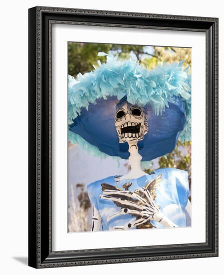 Catrina Skeleton, San Miguel De Allende, Mexico-Merrill Images-Framed Photographic Print