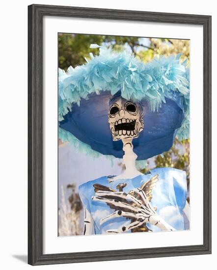 Catrina Skeleton, San Miguel De Allende, Mexico-Merrill Images-Framed Photographic Print