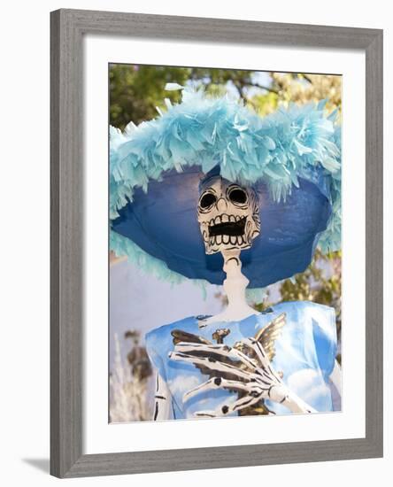 Catrina Skeleton, San Miguel De Allende, Mexico-Merrill Images-Framed Photographic Print