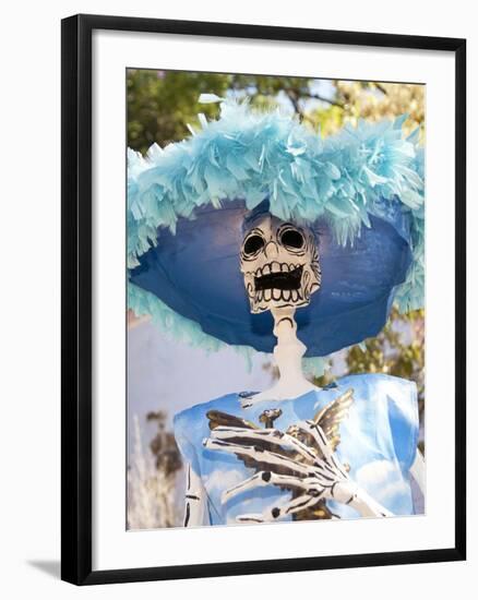 Catrina Skeleton, San Miguel De Allende, Mexico-Merrill Images-Framed Photographic Print