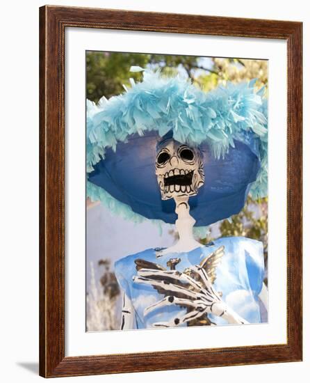 Catrina Skeleton, San Miguel De Allende, Mexico-Merrill Images-Framed Photographic Print