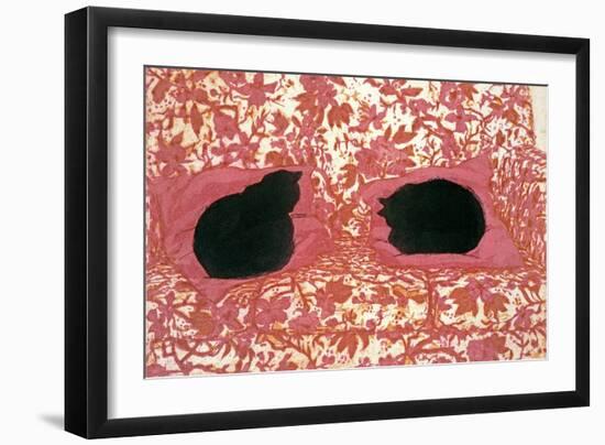 Cats, 1988-Lucy Willis-Framed Giclee Print