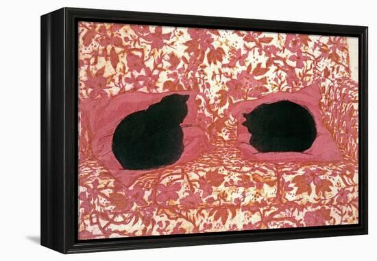 Cats, 1988-Lucy Willis-Framed Premier Image Canvas