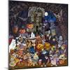 Cats and Dogs Halloween-Bill Bell-Mounted Giclee Print