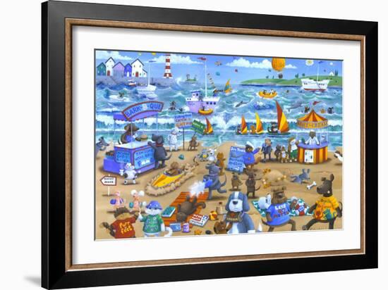 Cats and Dogs-Peter Adderley-Framed Art Print