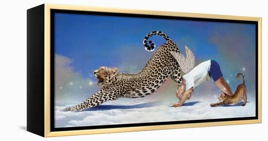 Cats In Heaven-Nancy Tillman-Framed Stretched Canvas