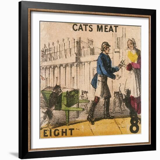 Cats Meat, Cries of London, C1840-TH Jones-Framed Giclee Print