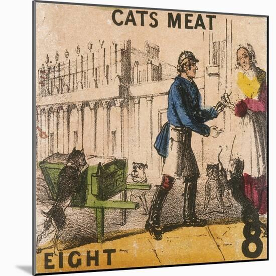 Cats Meat, Cries of London, C1840-TH Jones-Mounted Giclee Print