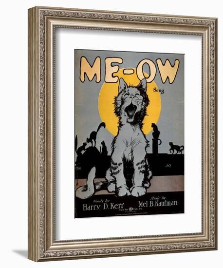Cats Meow, USA, 1920-null-Framed Giclee Print