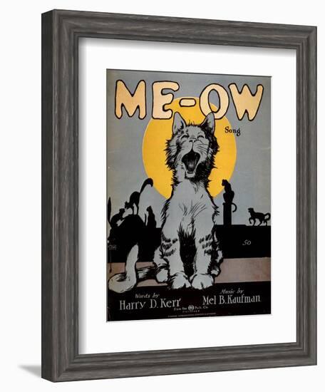 Cats Meow, USA, 1920--Framed Giclee Print