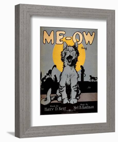 Cats Meow, USA, 1920-null-Framed Giclee Print