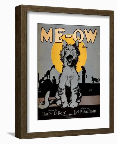 Cats Meow, USA, 1920--Framed Giclee Print