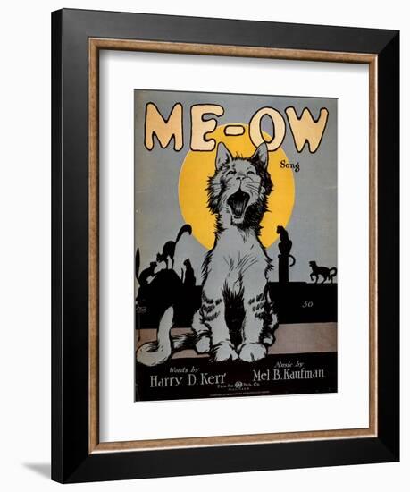 Cats Meow, USA, 1920-null-Framed Giclee Print