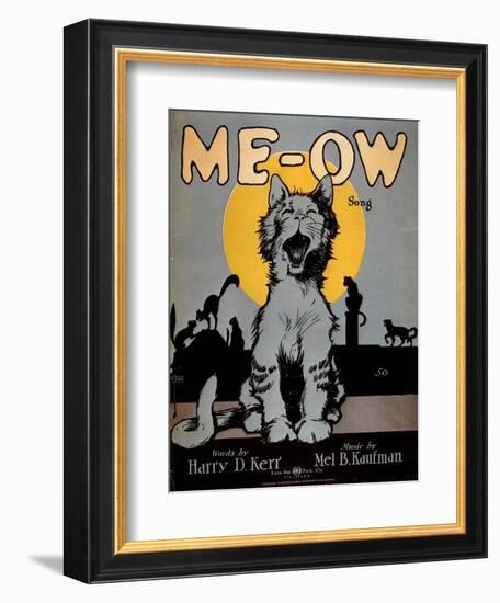 Cats Meow, USA, 1920-null-Framed Giclee Print