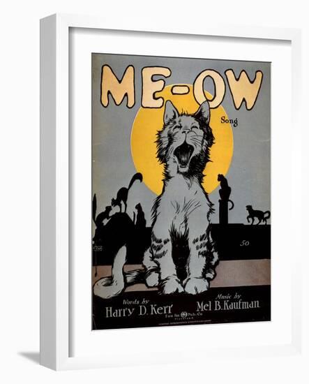 Cats Meow, USA, 1920-null-Framed Giclee Print