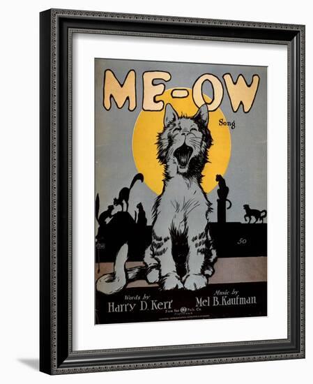 Cats Meow, USA, 1920-null-Framed Giclee Print