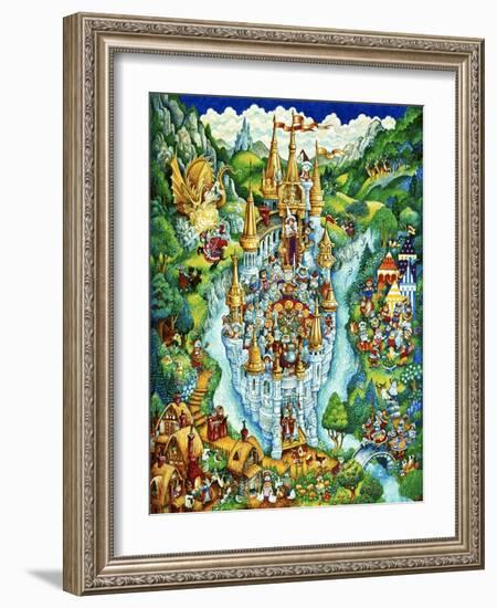 Cats of Camelot-Bill Bell-Framed Giclee Print