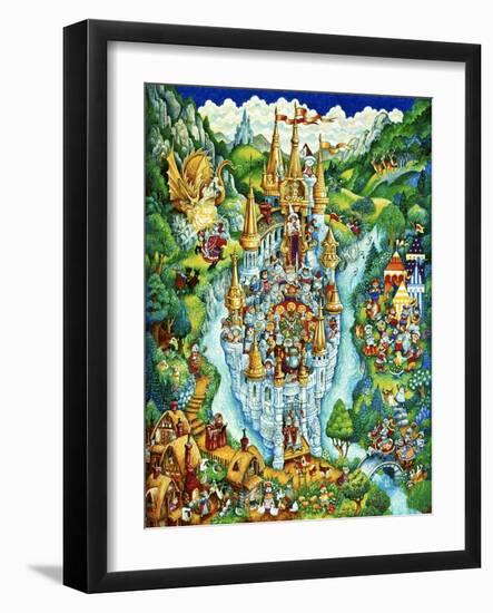 Cats of Camelot-Bill Bell-Framed Giclee Print