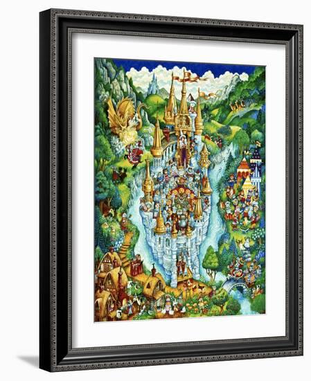 Cats of Camelot-Bill Bell-Framed Giclee Print