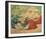 Cats on a Red Blanket-Franz Marc-Framed Giclee Print