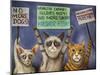 Cats on Strike-Leah Saulnier-Mounted Giclee Print