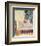 Cats on the Railing-Pierre Bonnard-Framed Premium Giclee Print