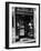 Cats Perching Outside Entrance to Perfume Shop-Alfred Eisenstaedt-Framed Photographic Print