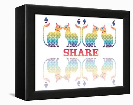 Cats-Mindy Howard-Framed Premier Image Canvas