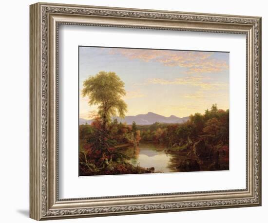 Catskill Creek, New York, 1845-Thomas Cole-Framed Giclee Print