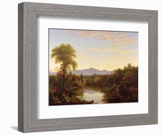 Catskill Creek, New York, 1845-Thomas Cole-Framed Giclee Print