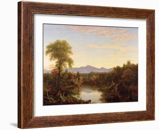 Catskill Creek, New York, 1845-Thomas Cole-Framed Giclee Print