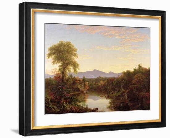 Catskill Creek, New York, 1845-Thomas Cole-Framed Giclee Print