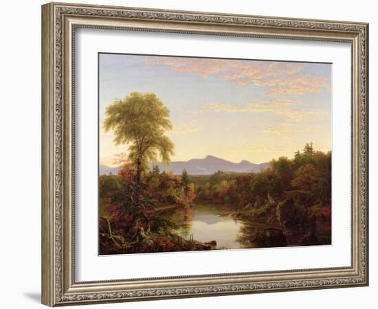 Catskill Creek, New York, 1845-Thomas Cole-Framed Premium Giclee Print