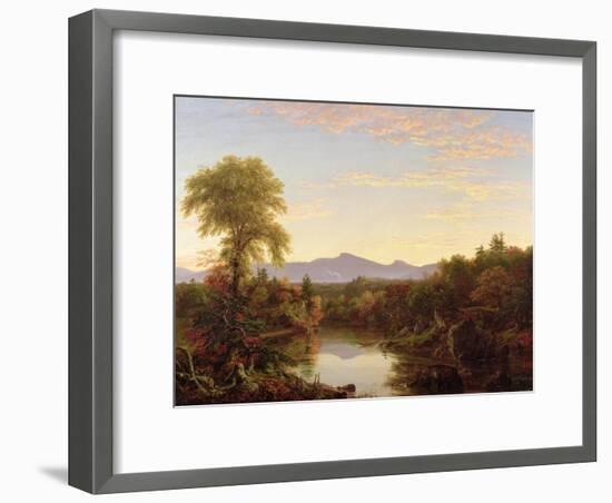 Catskill Creek, New York, 1845-Thomas Cole-Framed Premium Giclee Print