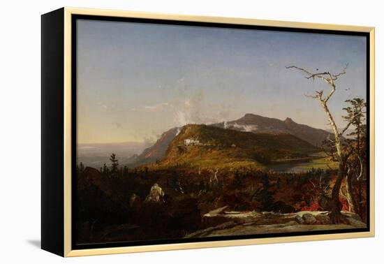 Catskill Mountain House, 1855-Jasper Francis Cropsey-Framed Premier Image Canvas