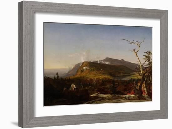 Catskill Mountain House, 1855-Jasper Francis Cropsey-Framed Giclee Print